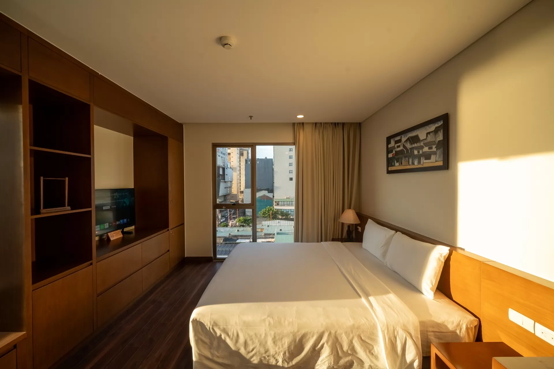 Deluxe Twin Room Hướng Thành Phố